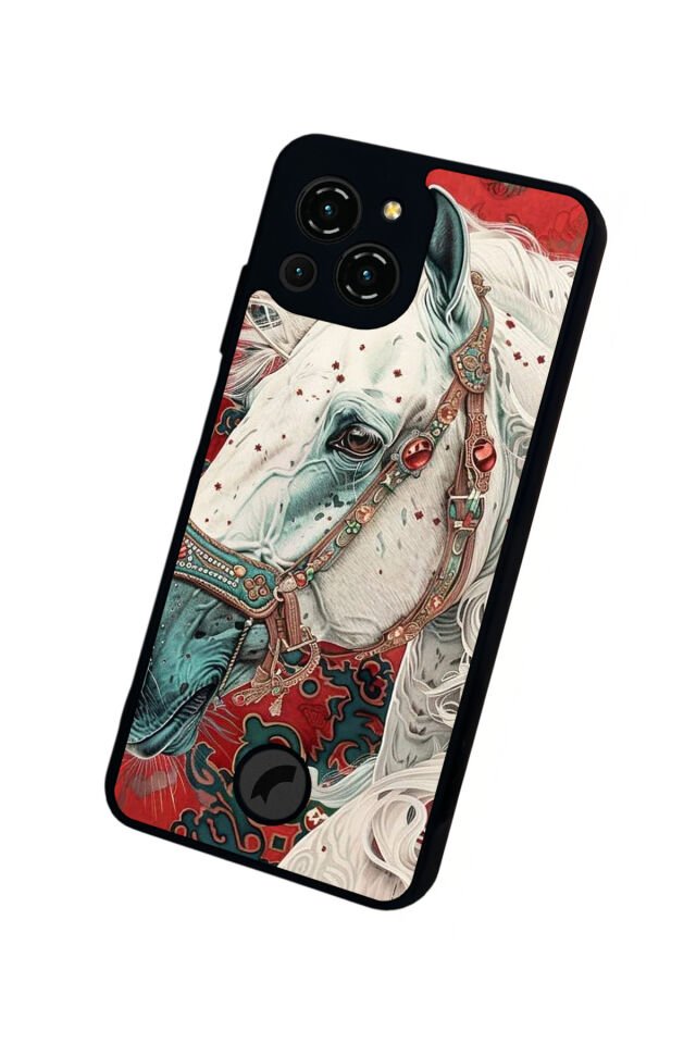 Reeder S23 Pro Max Uyumlu At Horse Tasarımlı Glossy Premium Kılıf