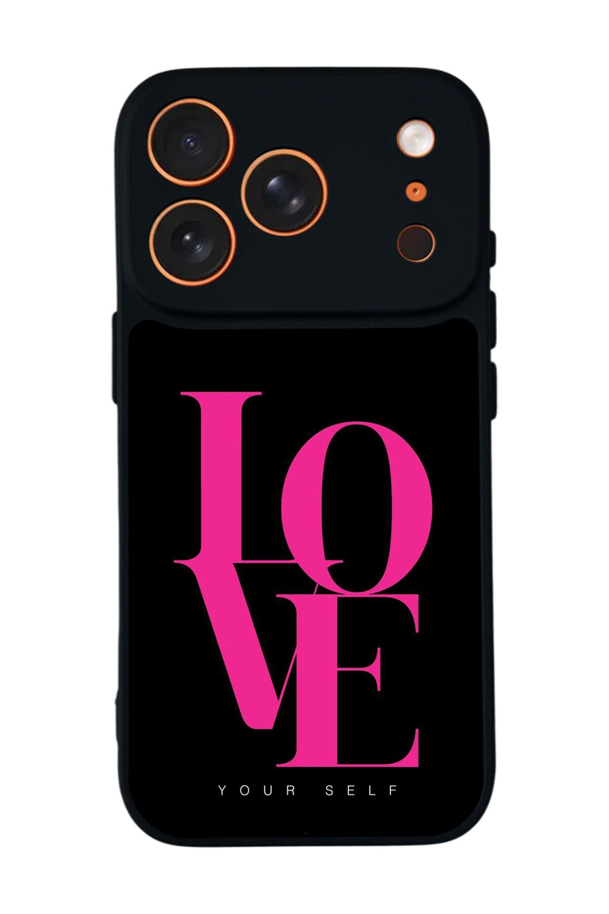 iPhone 17 Pro Uyumlu Love Tasarımlı Glossy Premium Kılıf
