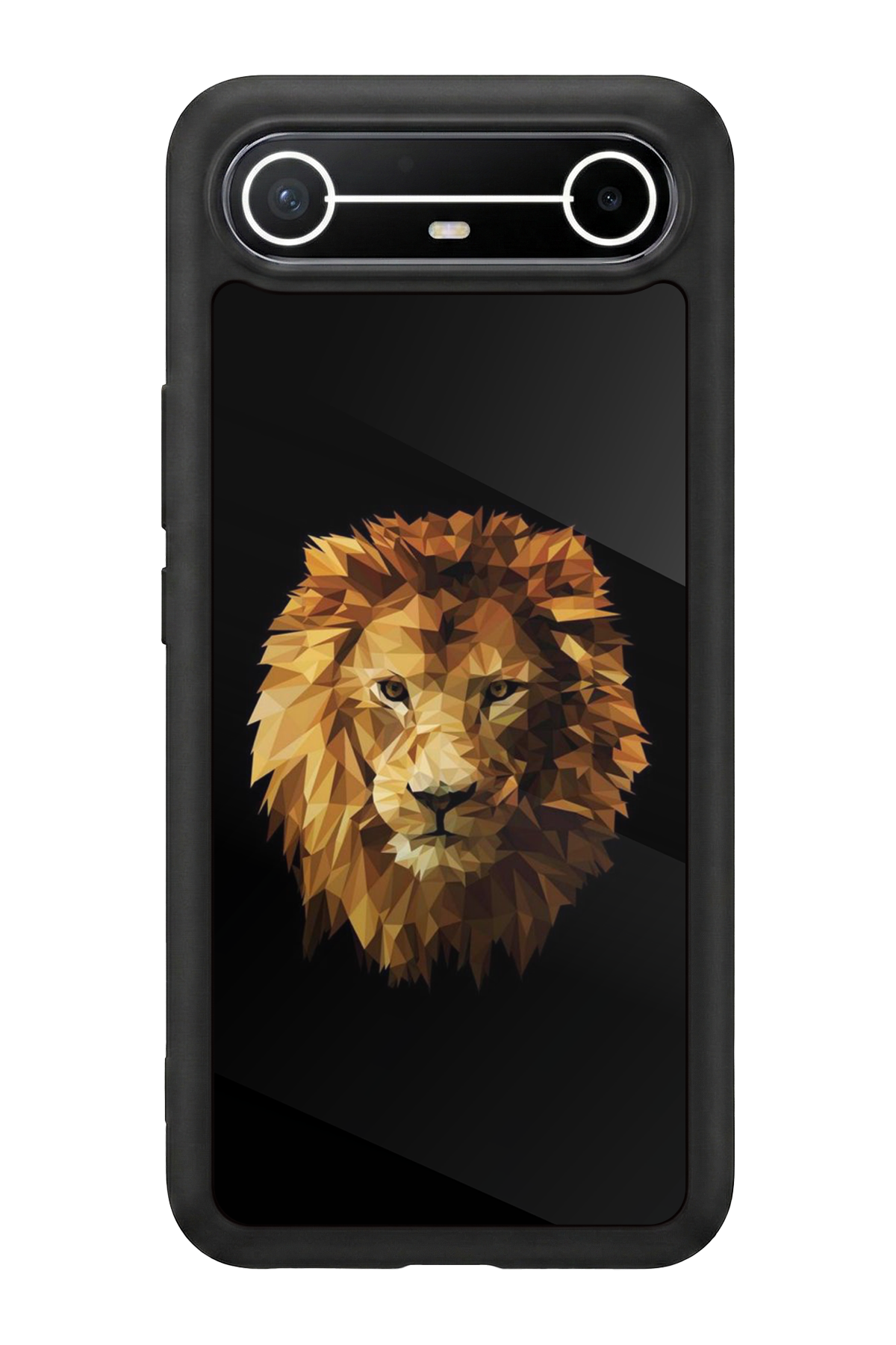 Tecno Spark Slim 5G Uyumlu Aslan Tasarımlı Glossy Premium Kılıf