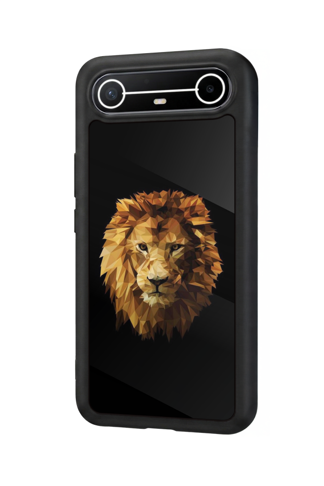Tecno Spark Slim 5G Uyumlu Aslan Tasarımlı Glossy Premium Kılıf