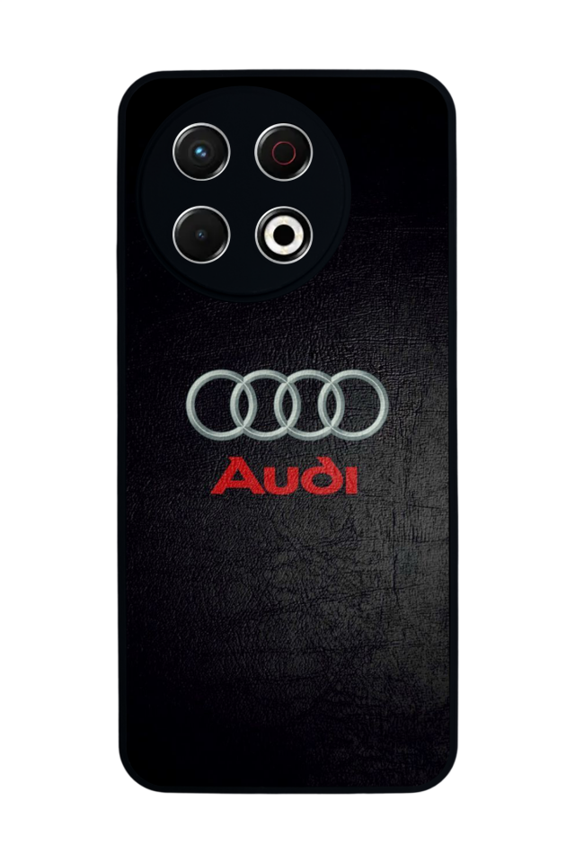 Tecno Spark 30 Pro Uyumlu Audi Tasarımlı Glossy Premium Kılıf