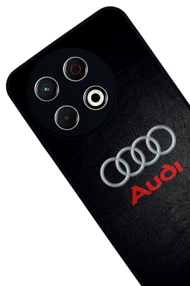 Tecno Spark 30 Pro Uyumlu Audi Tasarımlı Glossy Premium Kılıf