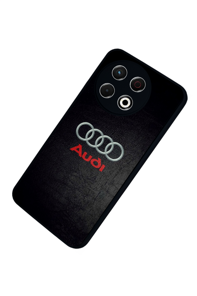 Tecno Spark 30 Pro Uyumlu Audi Tasarımlı Glossy Premium Kılıf