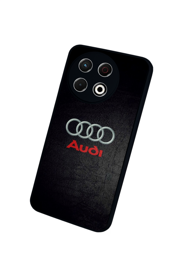 Tecno Spark 30 Pro Uyumlu Audi Tasarımlı Glossy Premium Kılıf