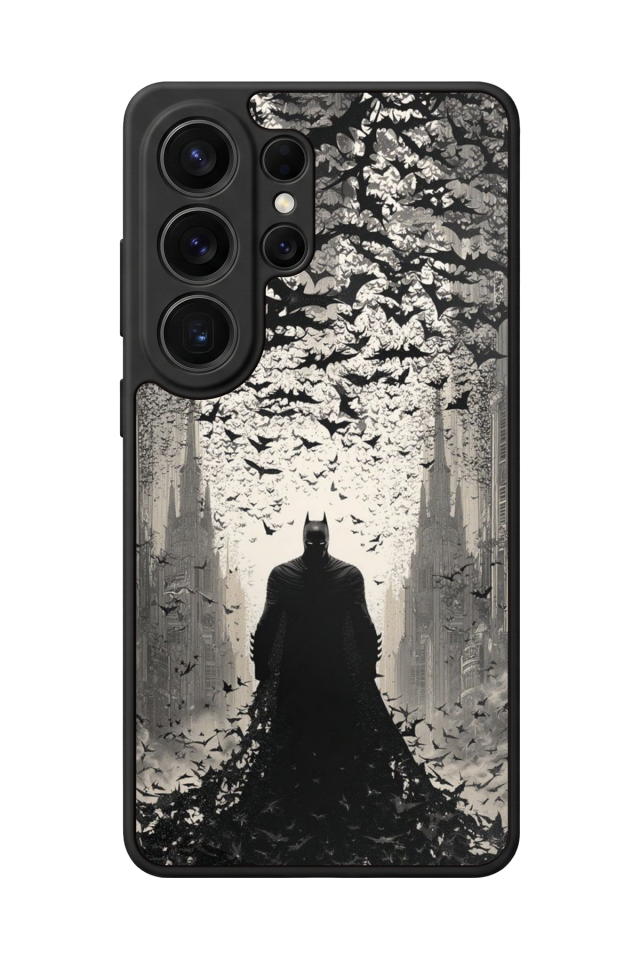 Samsung Galaxy S26 Ultra Uyumlu Batman Tasarımlı Glossy Premium Kılıf