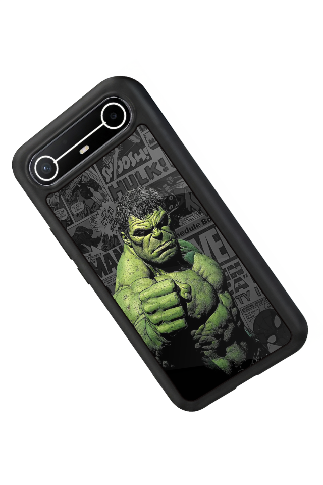 Tecno Spark Slim 5G Uyumlu Hulk Tasarımlı Glossy Premium Kılıf