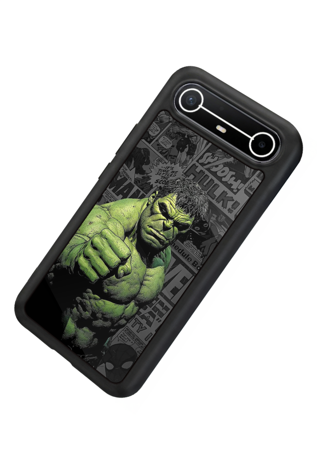 Tecno Spark Slim 5G Uyumlu Hulk Tasarımlı Glossy Premium Kılıf
