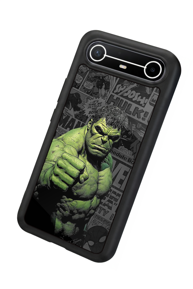 Tecno Spark Slim 5G Uyumlu Hulk Tasarımlı Glossy Premium Kılıf