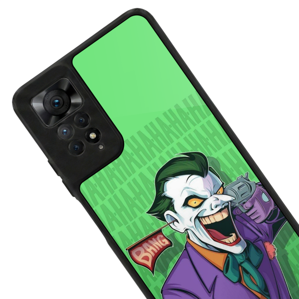 Xiaomi Redmi Note 12 Pro Uyumlu Joker Tasarımlı Glossy Premium Kılıf