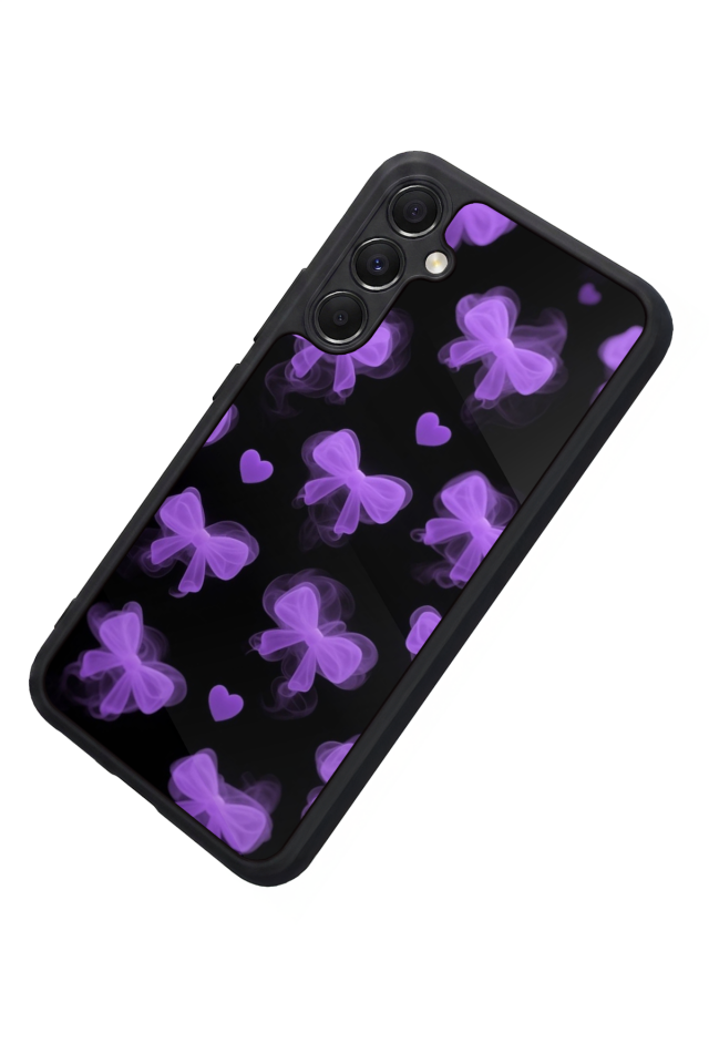 Samsung Galaxy M34 Uyumlu Kurdele Tasarımlı Glossy Premium Kılıf