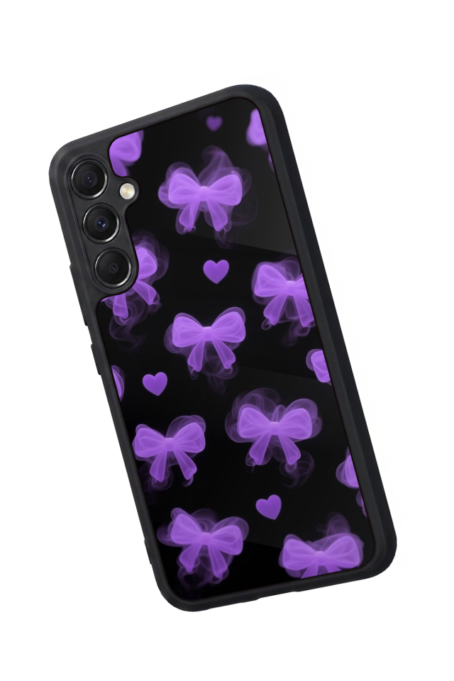 Samsung Galaxy M34 Uyumlu Kurdele Tasarımlı Glossy Premium Kılıf