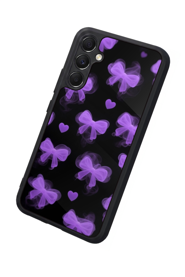Samsung Galaxy M34 Uyumlu Kurdele Tasarımlı Glossy Premium Kılıf