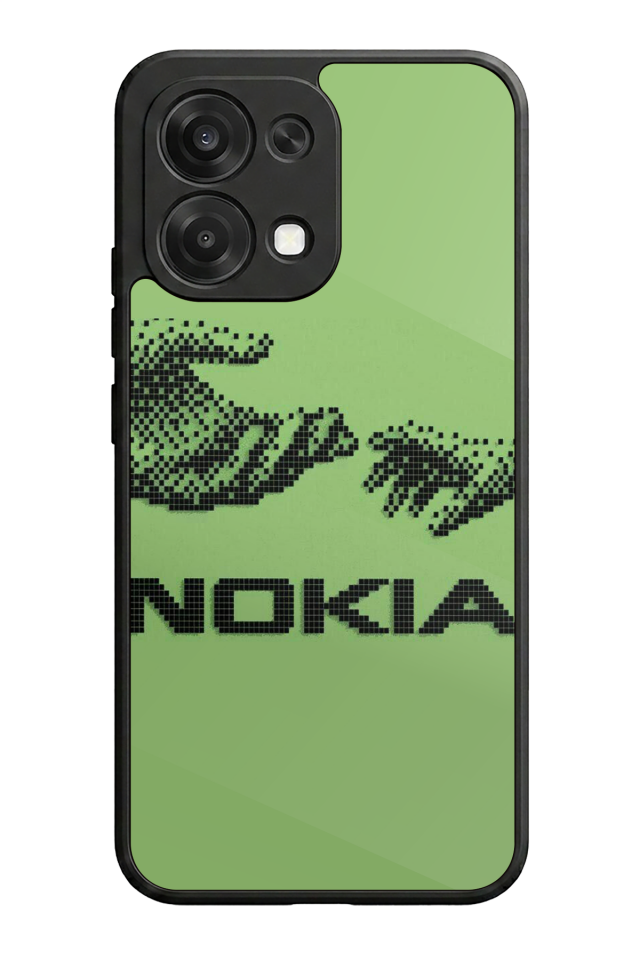 Oppo A6 Pro Uyumlu Nokia Tasarımlı Glossy Premium Kılıf