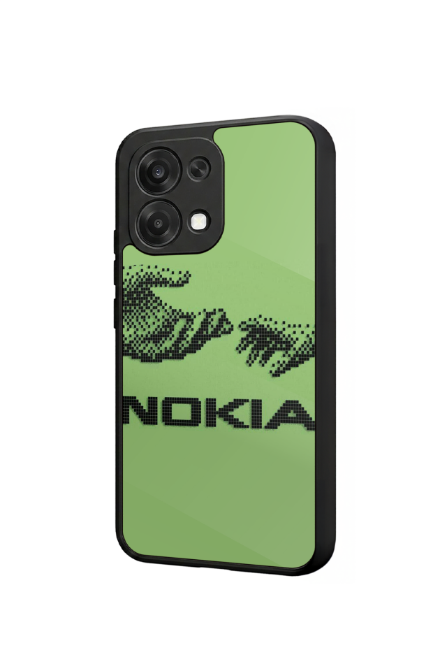 Oppo A6 Pro Uyumlu Nokia Tasarımlı Glossy Premium Kılıf