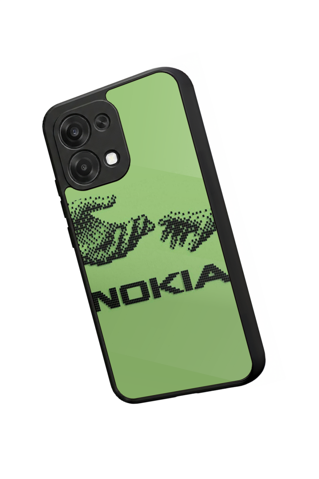 Oppo A6 Pro Uyumlu Nokia Tasarımlı Glossy Premium Kılıf