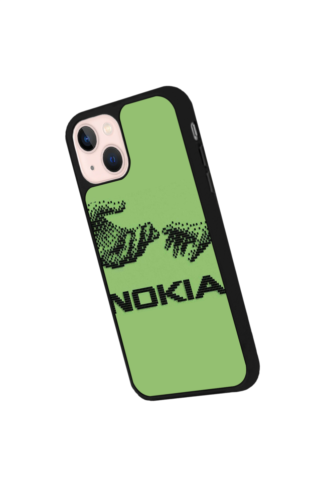 iPhone 13 Mini Uyumlu Nokia Tasarımlı Glossy Premium Kılıf
