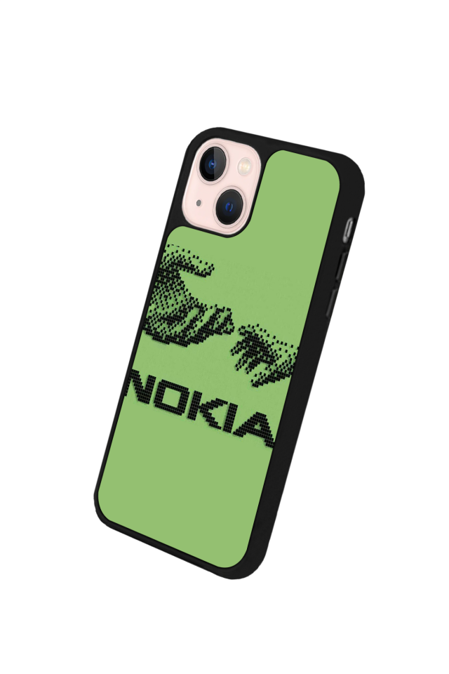 iPhone 13 Mini Uyumlu Nokia Tasarımlı Glossy Premium Kılıf