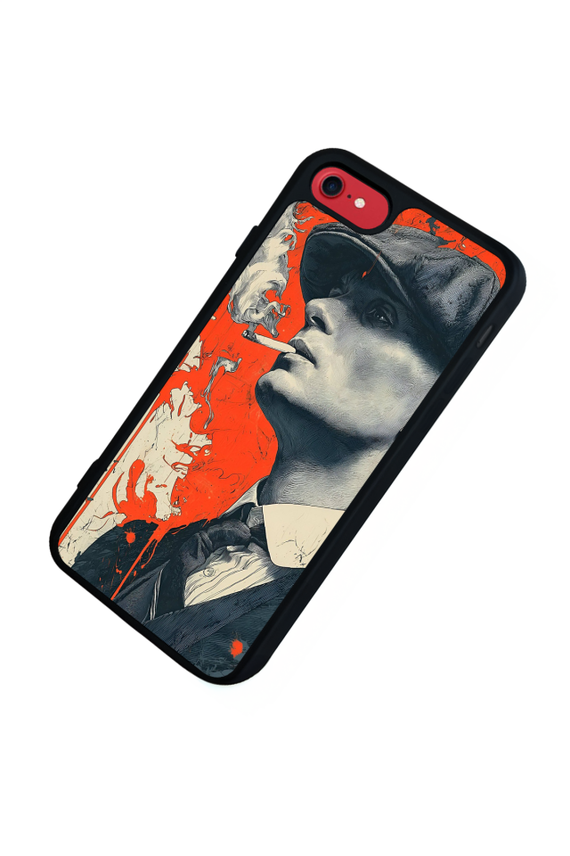iPhone SE Uyumlu Peaky Blinders Tasarımlı Glossy Premium Kılıf