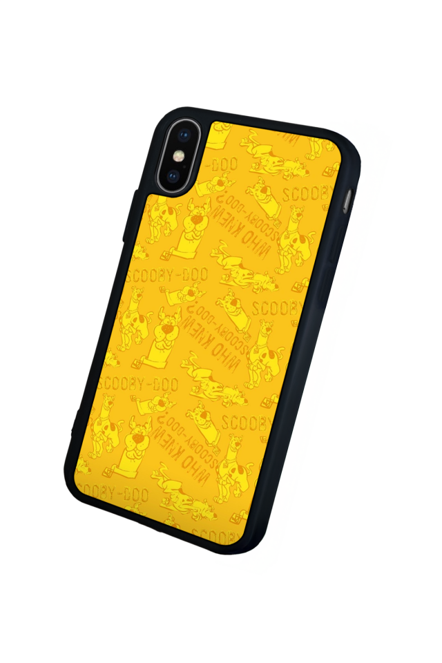 iPhone X/ XS Uyumlu Scooby Doo Tasarımlı Glossy Premium Kılıf