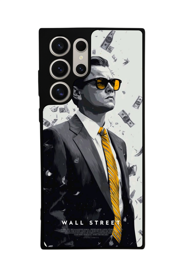 Samsung Galaxy S22 Ultra Uyumlu TheWolf Tasarımlı Glossy Premium Kılıf