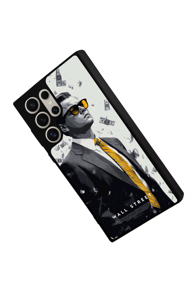 Samsung Galaxy S22 Ultra Uyumlu TheWolf Tasarımlı Glossy Premium Kılıf