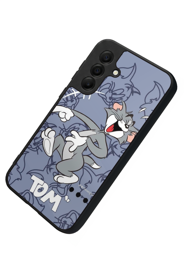 Samsung Galaxy A17 Uyumlu Tom And Jerry Tasarımlı Glossy Premium Kılıf