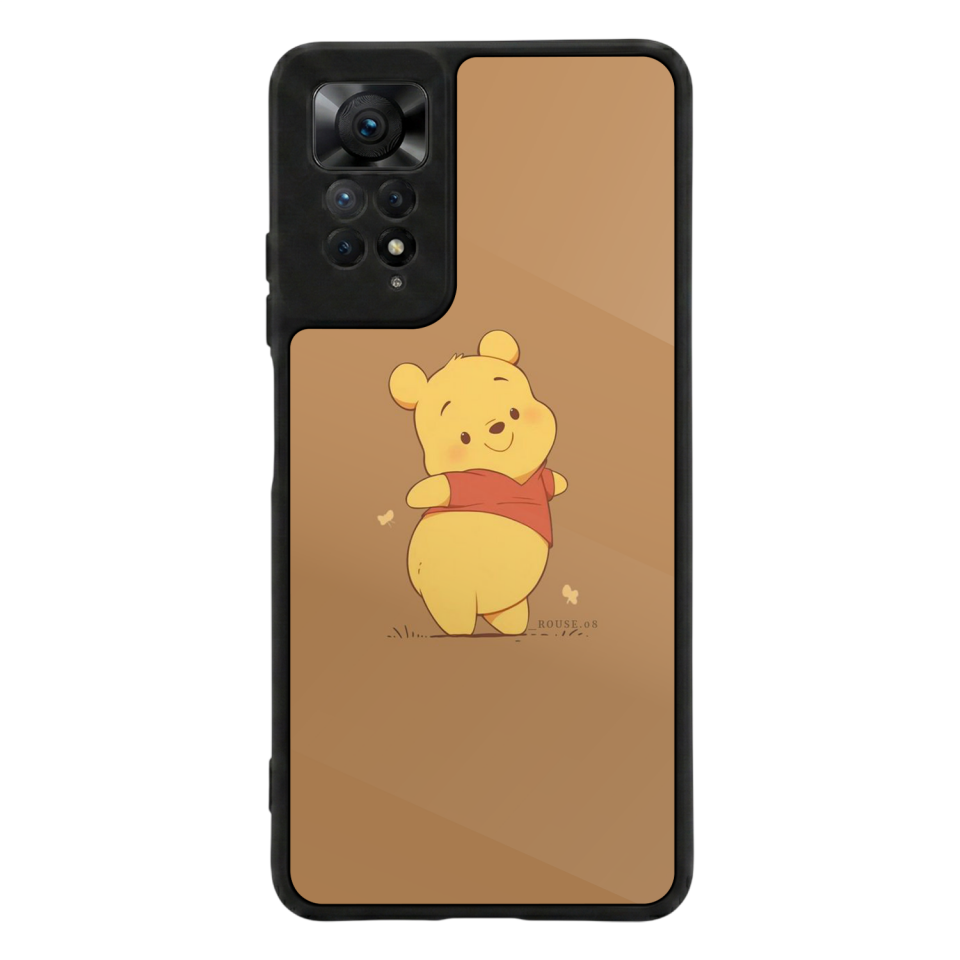 Xiaomi Redmi Note 11 Pro Uyumlu Winnie Tasarımlı Glossy Premium Kılıf