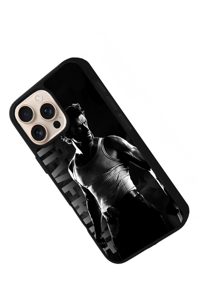 iPhone 16 Pro Max Uyumlu Wolverine Tasarımlı Glossy Premium Kılıf