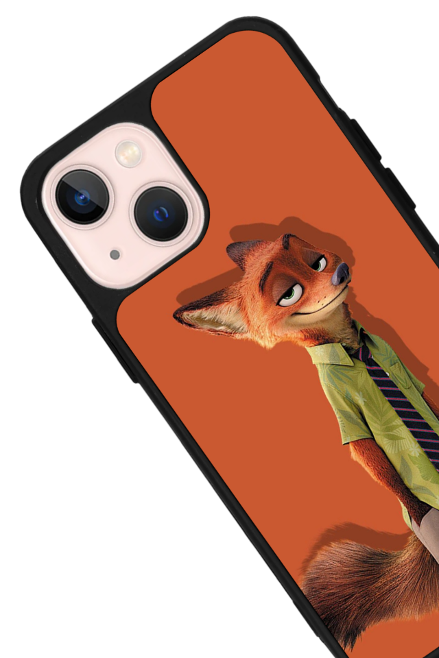 iPhone 14 Plus Uyumlu Zootropolis Tasarımlı Glossy Premium Kılıf
