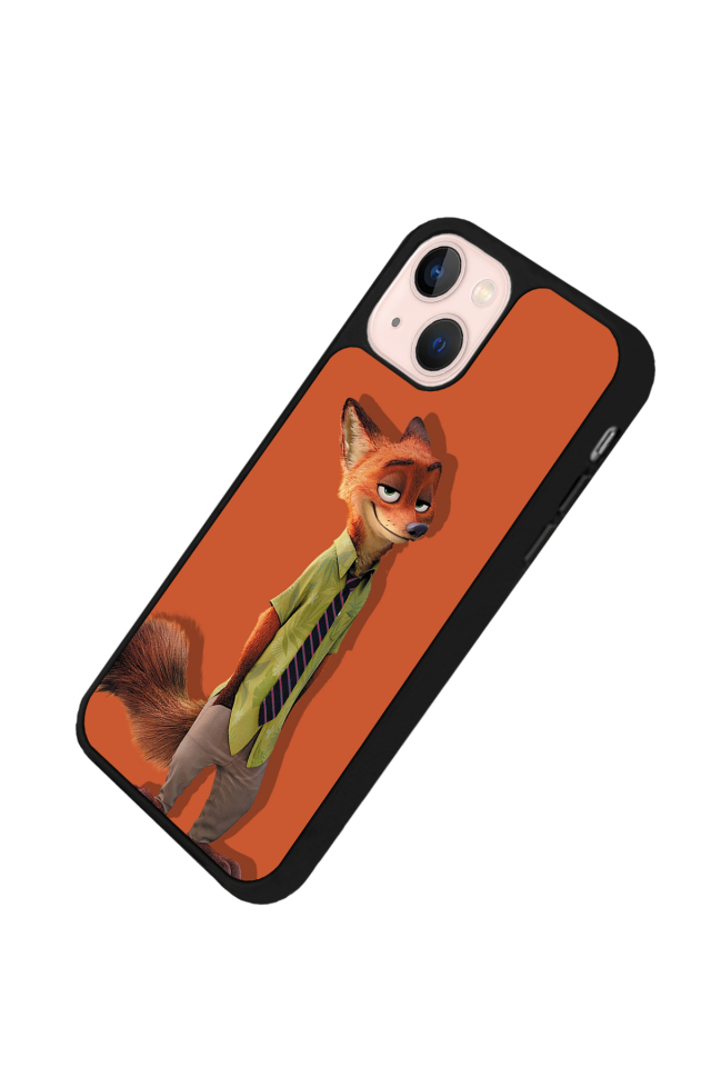 iPhone 14 Plus Uyumlu Zootropolis Tasarımlı Glossy Premium Kılıf