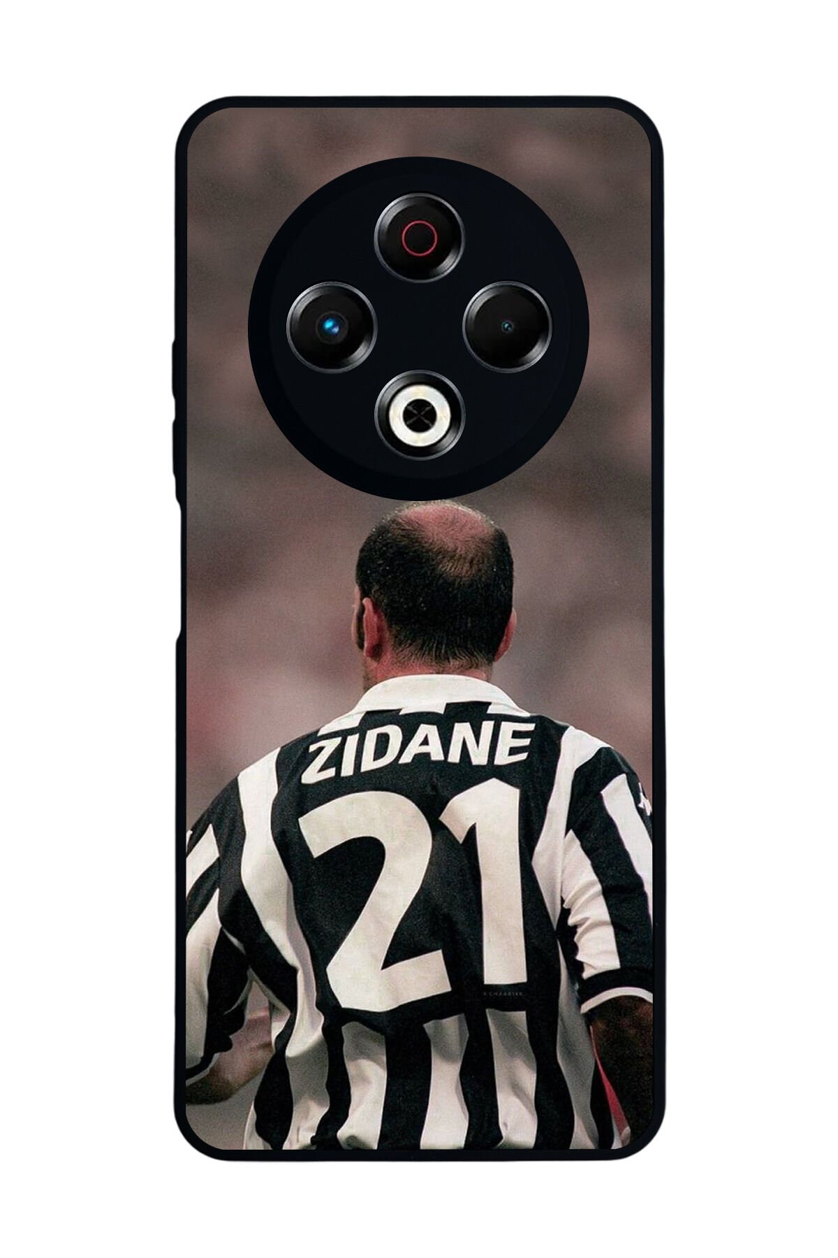 Tecno Spark 30 Uyumlu Zidane Tasarımlı Glossy Premium Kılıf