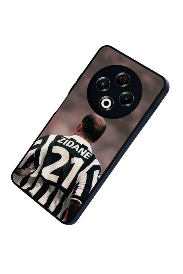 Tecno Spark 30 Uyumlu Zidane Tasarımlı Glossy Premium Kılıf