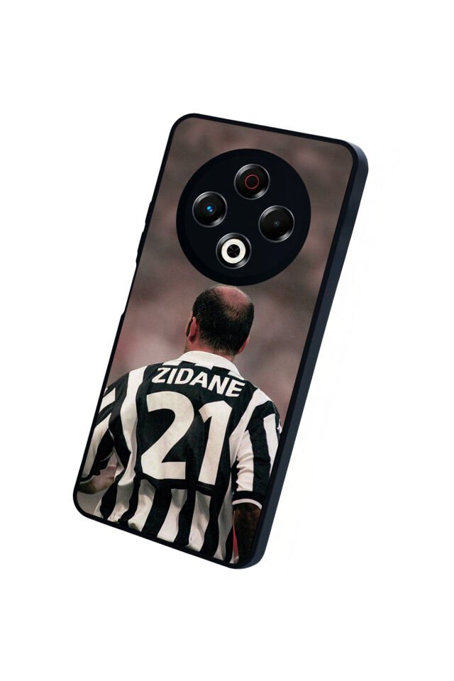 Tecno Spark 30 Uyumlu Zidane Tasarımlı Glossy Premium Kılıf