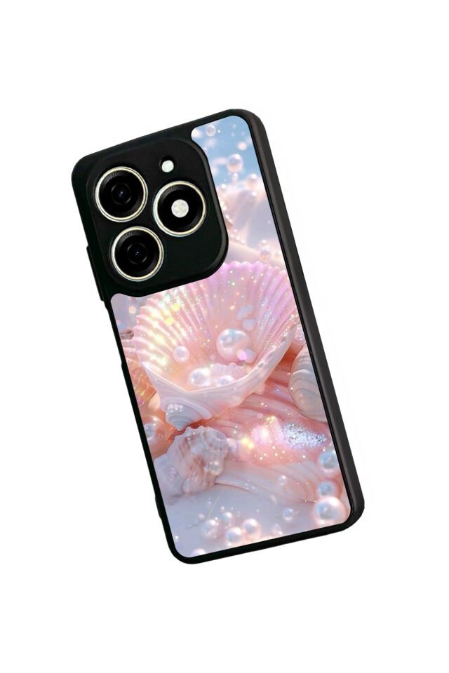 Infınıx Smart 8 Pro Uyumlu İnci Tasarımlı Glossy Premium Kılıf