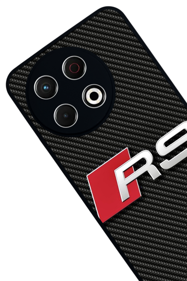 Tecno Spark 30 Pro Uyumlu Audi Tasarımlı Glossy Premium Kılıf