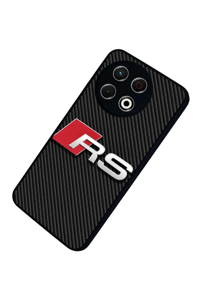 Tecno Spark 30 Pro Uyumlu Audi Tasarımlı Glossy Premium Kılıf