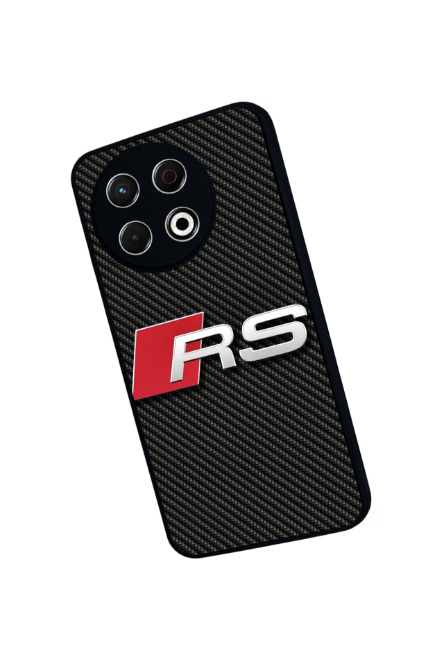 Tecno Spark 30 Pro Uyumlu Audi Tasarımlı Glossy Premium Kılıf