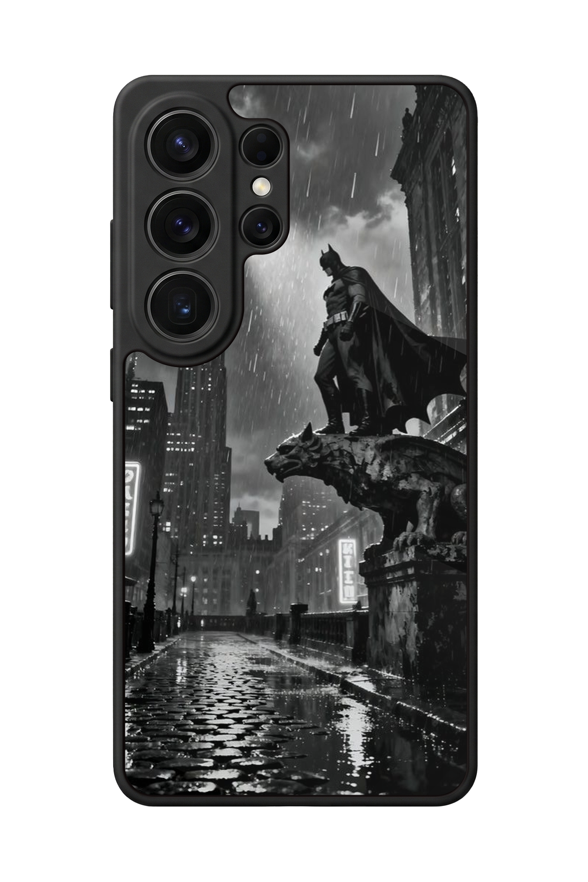 Samsung Galaxy S26 Ultra Uyumlu Batman Tasarımlı Glossy Premium Kılıf