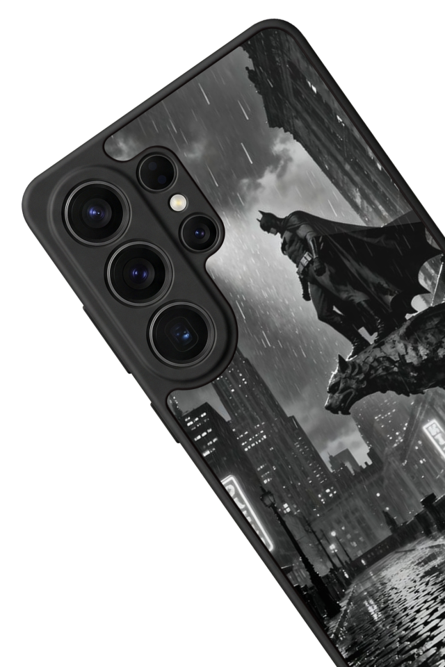 Samsung Galaxy S26 Ultra Uyumlu Batman Tasarımlı Glossy Premium Kılıf