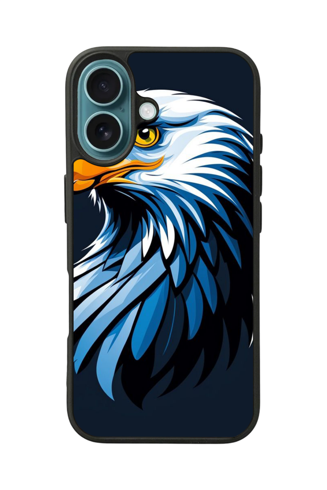 iPhone 16 Uyumlu Besiktas Tasarımlı Glossy Premium Kılıf