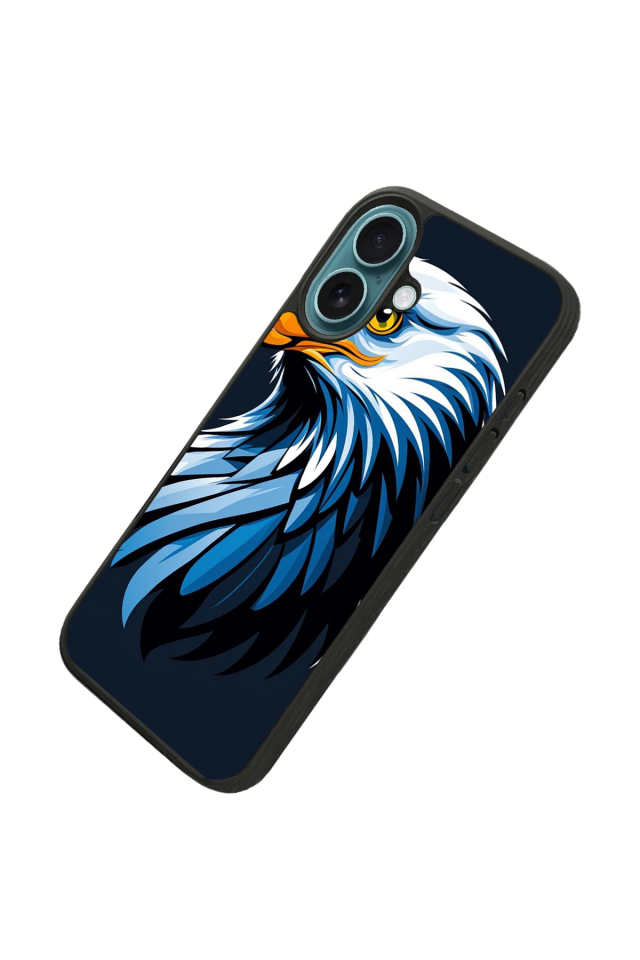 iPhone 16 Uyumlu Besiktas Tasarımlı Glossy Premium Kılıf