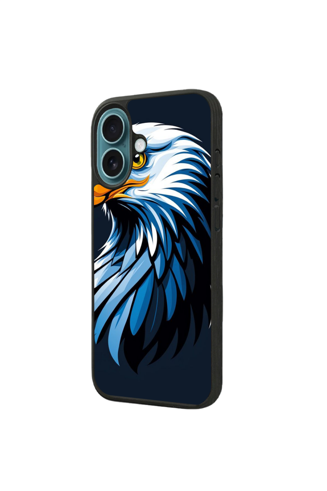 iPhone 16 Uyumlu Besiktas Tasarımlı Glossy Premium Kılıf