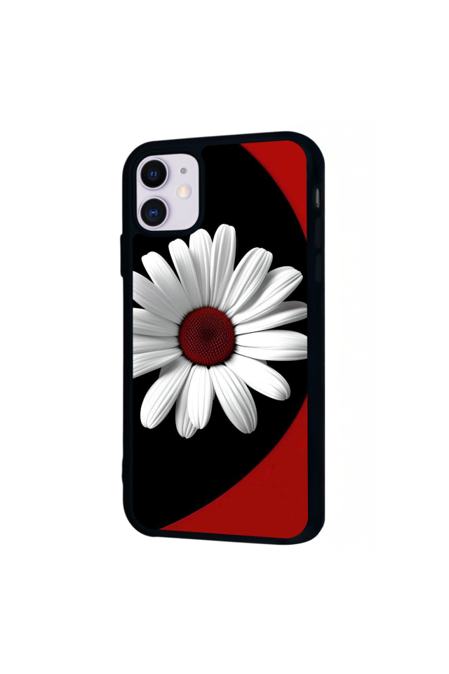 iPhone 11 Uyumlu Cicek Tasarımlı Glossy Premium Kılıf