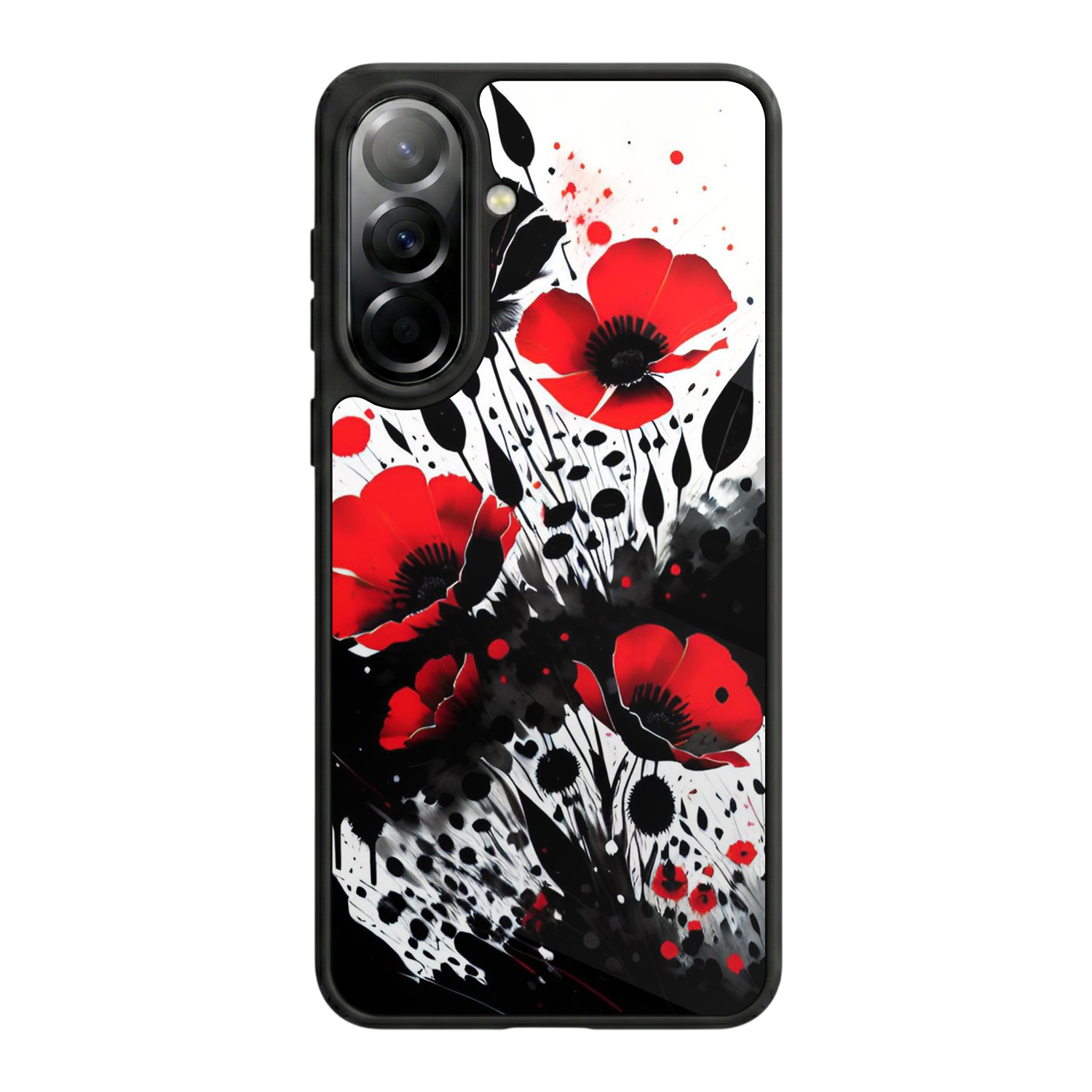 Samsung Galaxy A57 Uyumlu Floral Tasarımlı Glossy Premium Kılıf