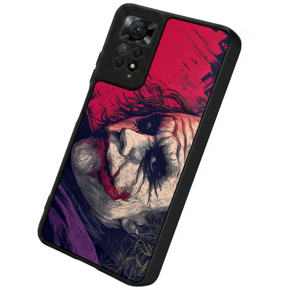 Xiaomi Redmi Note 12 Pro Uyumlu Joker Tasarımlı Glossy Premium Kılıf