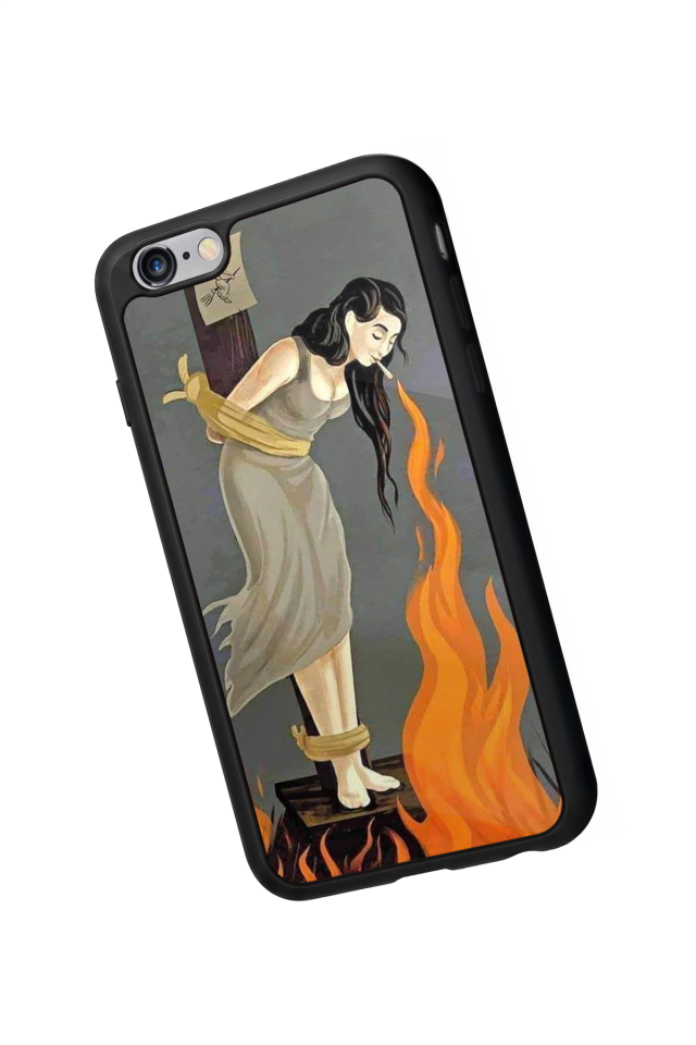iPhone 6s Plus Uyumlu Kalp Love Tasarımlı Glossy Premium Kılıf