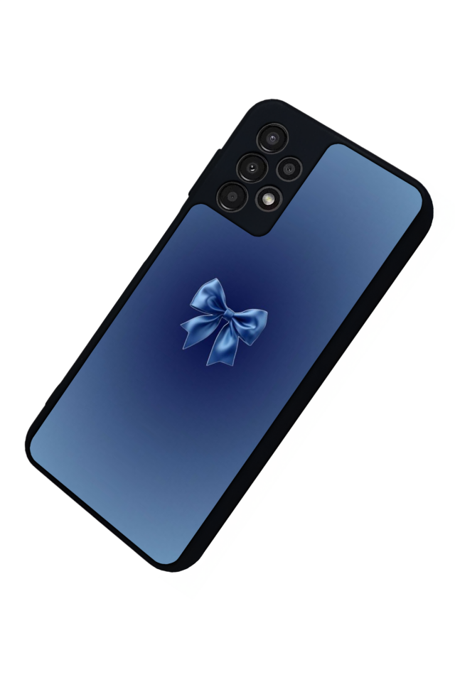 Samsung Galaxy A13 Uyumlu Kurdele Tasarımlı Glossy Premium Kılıf