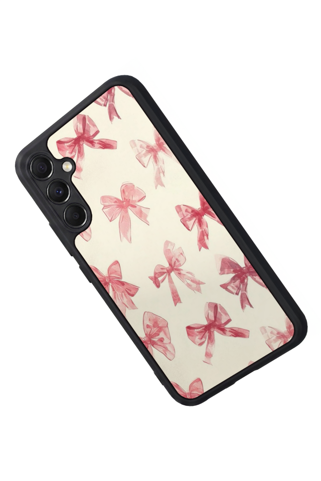 Samsung Galaxy M34 Uyumlu Kurdele Tasarımlı Glossy Premium Kılıf