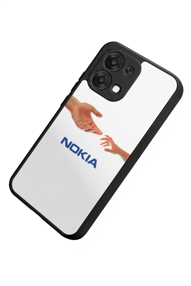 Oppo A6 Pro Uyumlu Nokia Tasarımlı Glossy Premium Kılıf