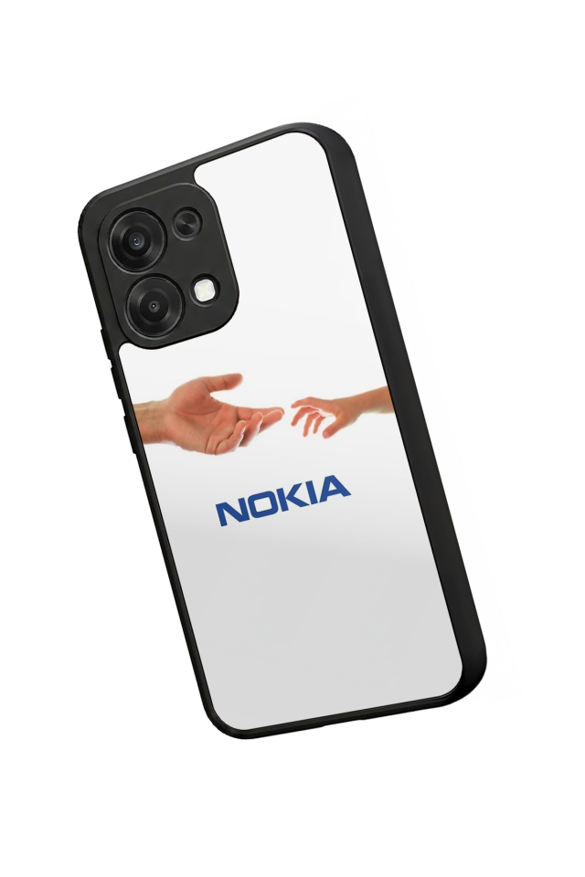 Oppo A6 Pro Uyumlu Nokia Tasarımlı Glossy Premium Kılıf